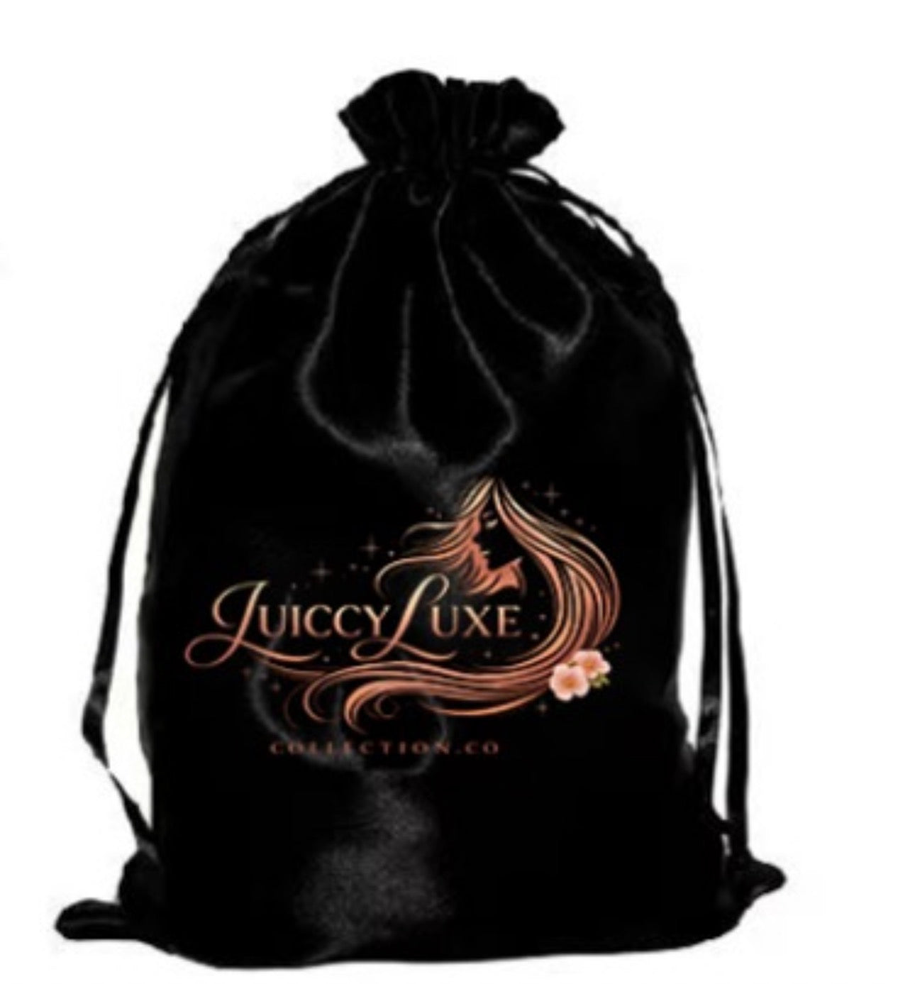 Luxury satin wig bag