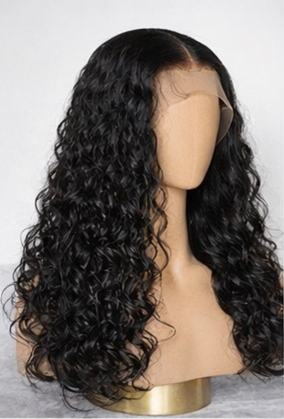 💕✨13*4 18” Sexy Curly Black Wig 💕